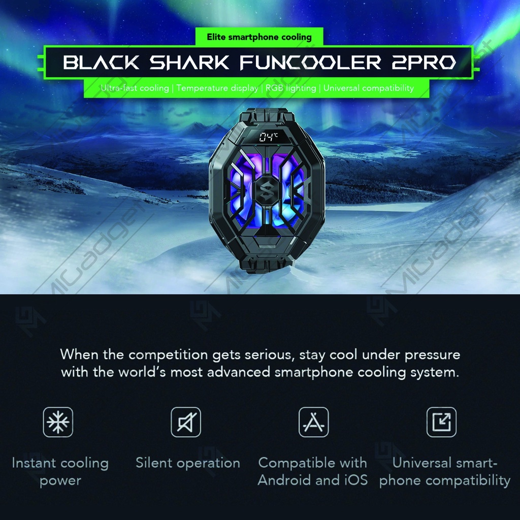 Blackshark Black Shark FunCooler 2 Pro - Kipas Pendingin HP Gaming