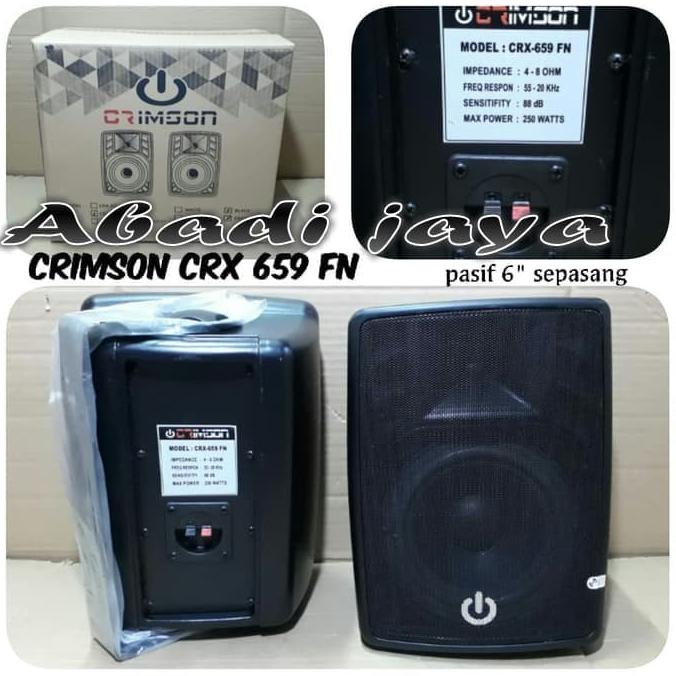 Speaker Box CRIMSON CRX 659 FN speaker Box 6inch 1psg