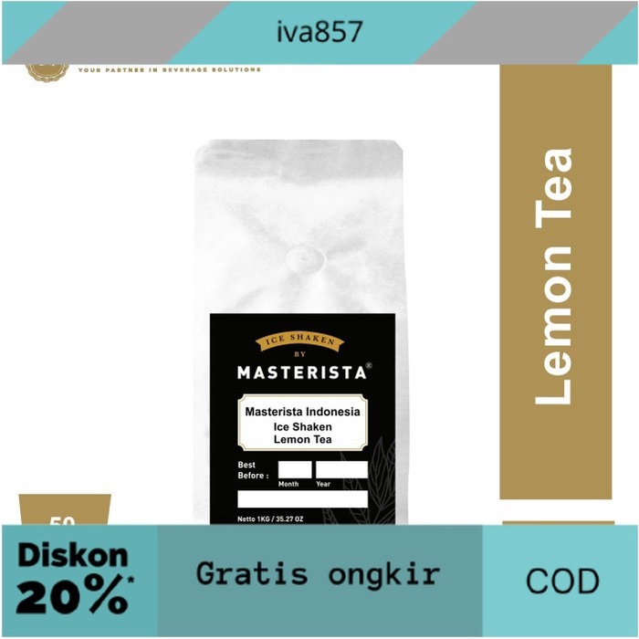 

PROMO Bubuk Minuman Rasa Lemon Tea 1kg GRATIS ONGKIR