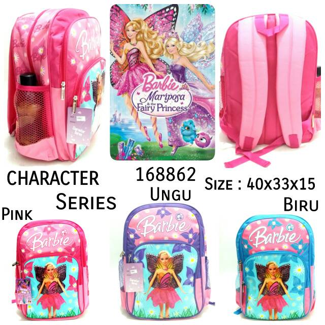 Tas sekolah anak cewek backpack character mariposa 168862 terbaru murah