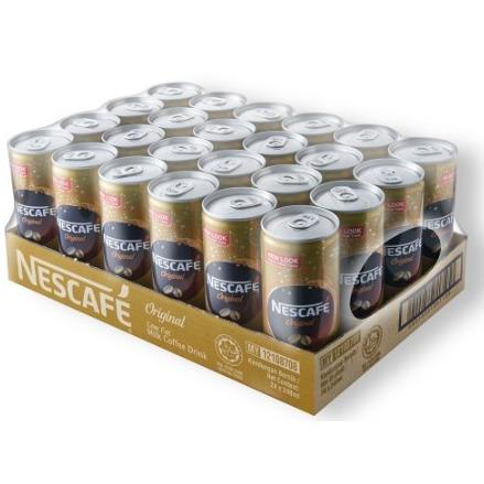 

NESCAFE Minuman Kopi Susu Kopi kaleng Original 240 ml/Perkarton 24Pcs