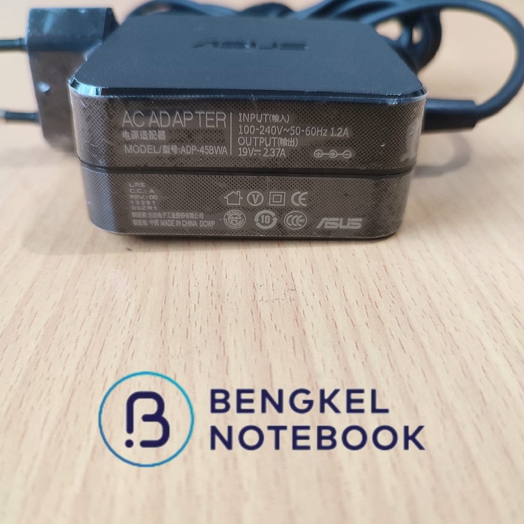 Adaptor Charger ASUS X454 X454W X454WA 19V 2.37A (55*25) ORIGINAL