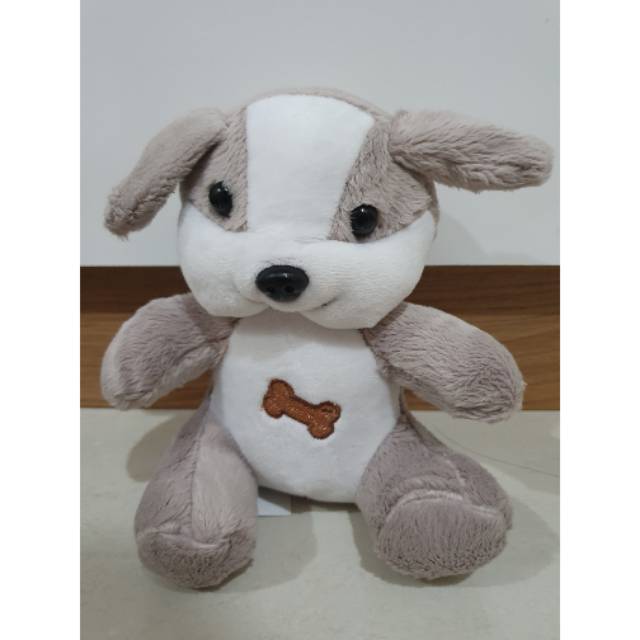 Boneka Anjing Abu-Abu