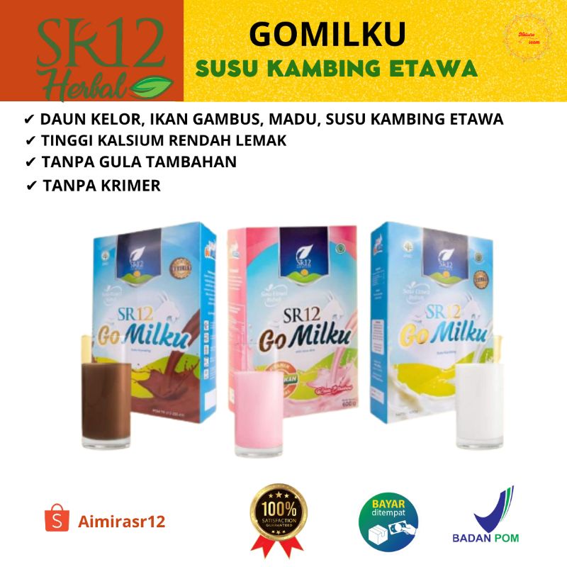 SUSU KAMBING ETAWA BUBUK/TANPA GULA/TANPA BAU