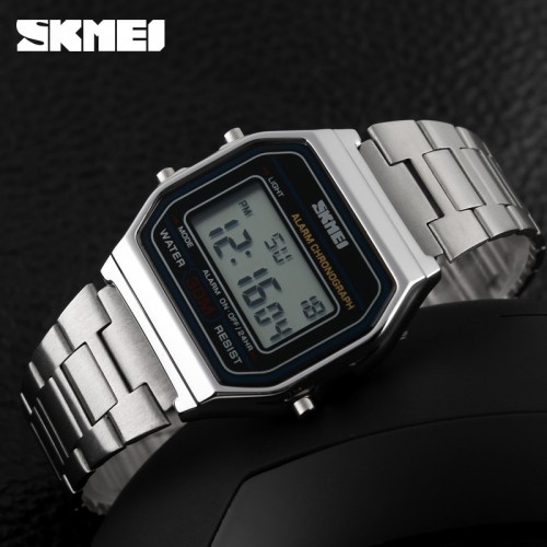 SKMEI Watch 1123 Original Water Resistant 30M - Silver