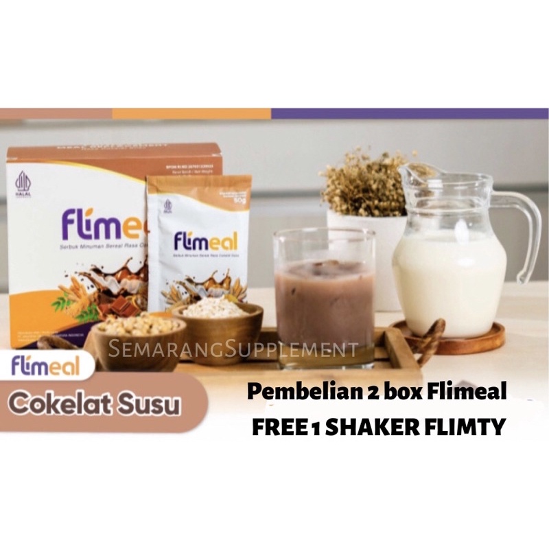 

Exp November 2024 | Flimeal Meal Replacement Milk Choco Rush (rasa coklat susu) sereal pengganti makan berat