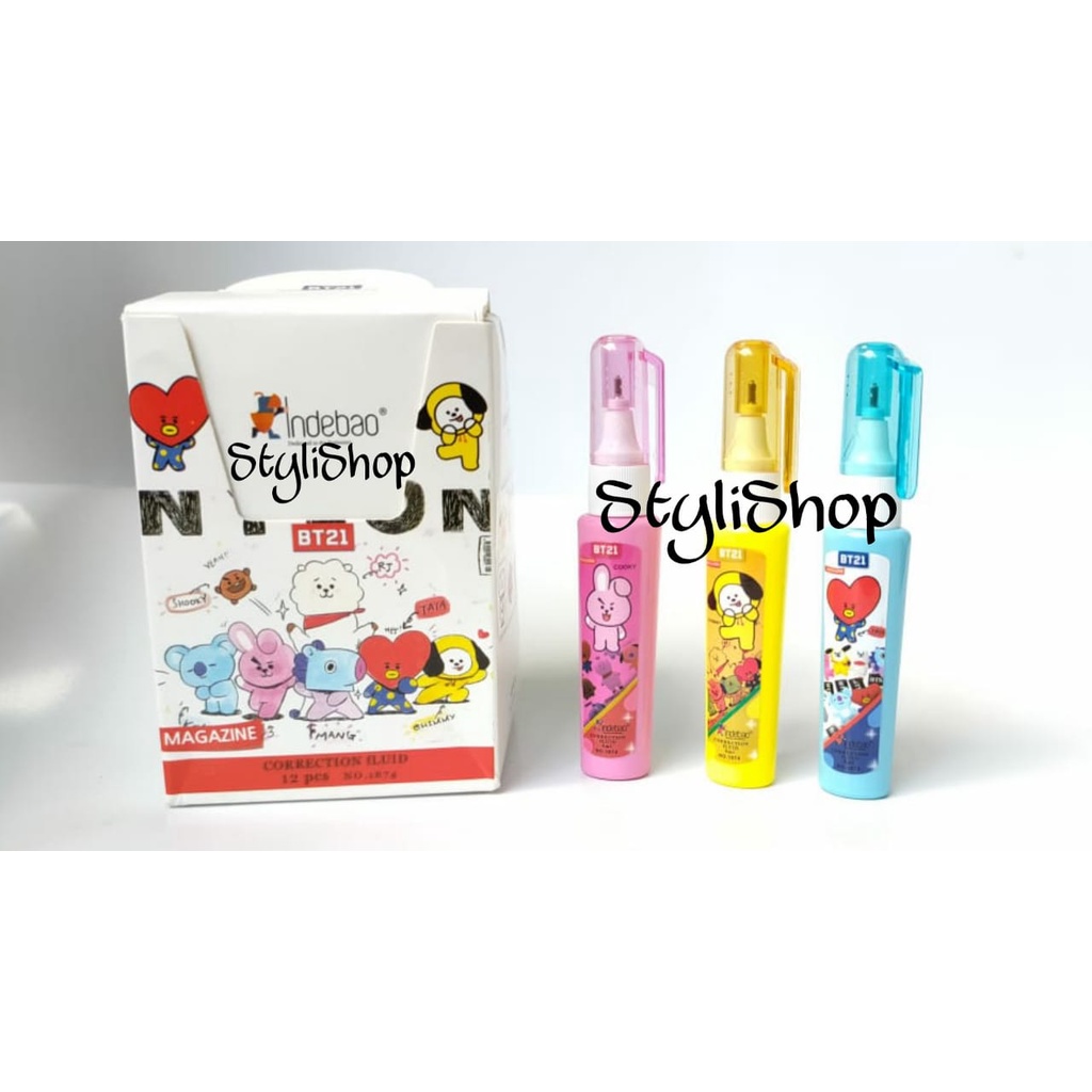 

Tip Ex Cair Motif isi 6mL, Correction Fluid, Tipex Kecil