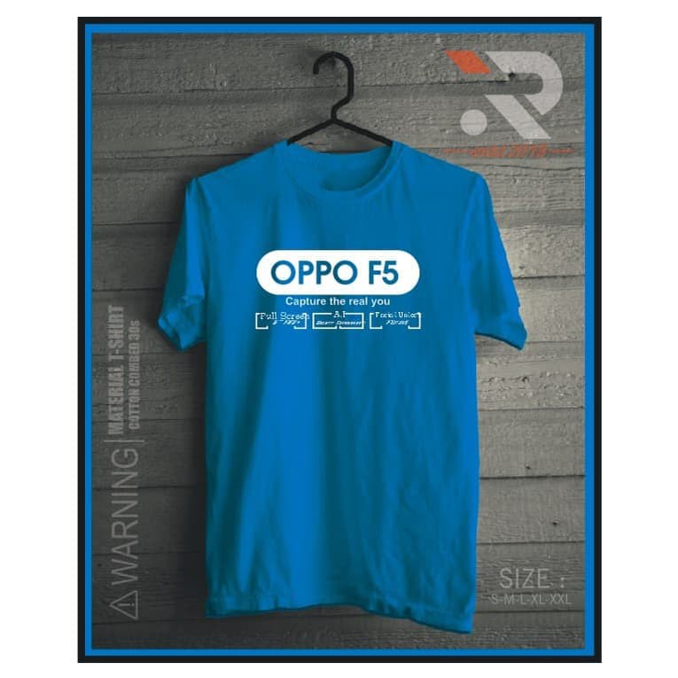 Kaos Gadget Oppo F5 Smartphone Simple DISTRO -aq