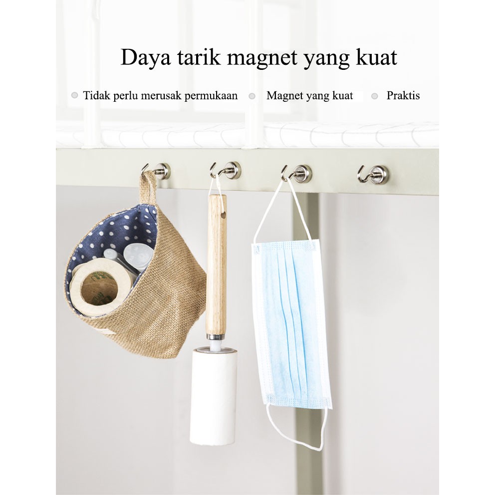 Hook Gantungan Kait Dengan Daya Kuat Magnet Kuat Strong Magnetic