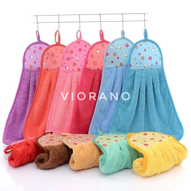 Lap Tangan Gantung Serbet Bahan Handuk Microfiber Lap Tangan Polos Murah Bahan Menyerap Air Kain Lap Tangan Gantung Handuk Tangan Hand Towel Kain Lap Gantung