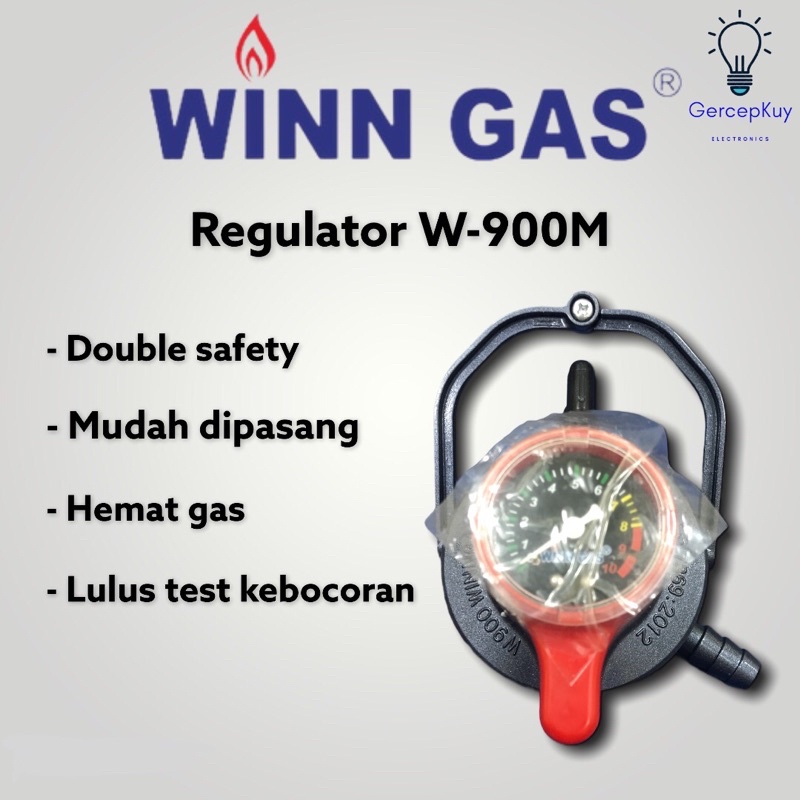 Regulator WINN GAS W 900M Double Safety