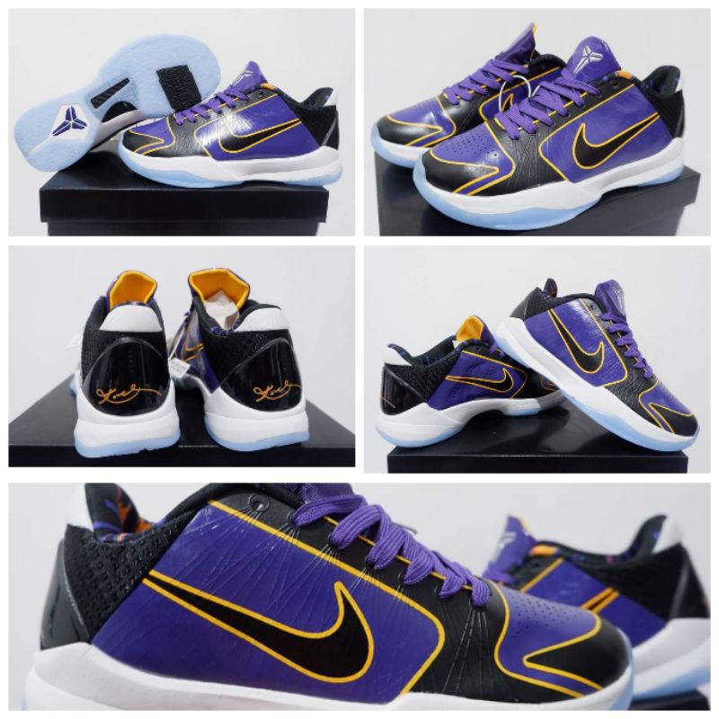 Sepatu Basket Nike Kobe 5 Protro LOW Lakers