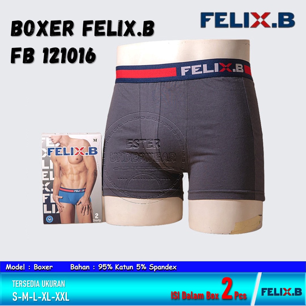 Celana dalam pria Felix.B FB 121016 ISI-2 PCS