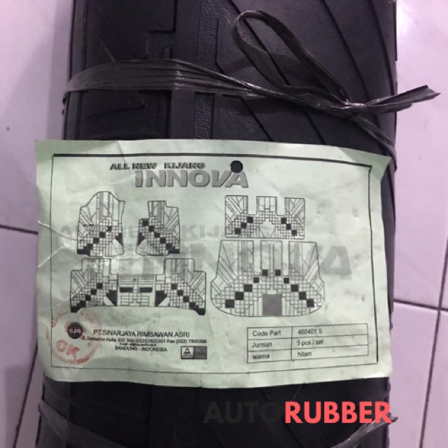 Karpet Karet Lantai All New Kijang Innova Reborn Venturer