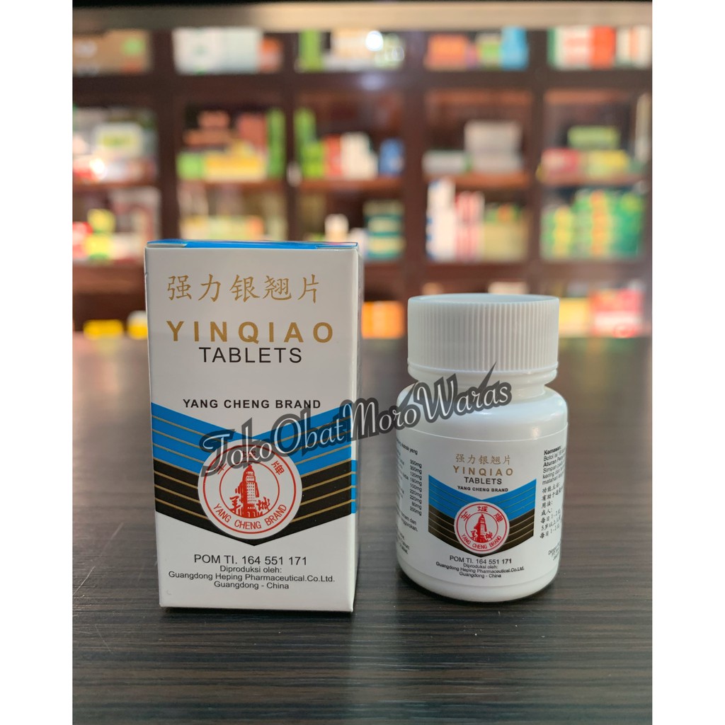 Yin Qiao Tablets (HIGH STRENGTH YIN QIAO) - Obat demam, sakit tenggorokan