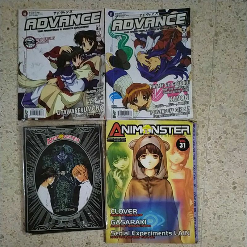 [PRELOVED] Majalah Anime Advance Animonster