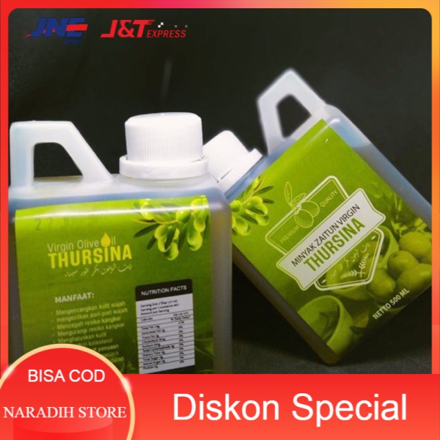 

Extra Virgin Olive Oil Thursina Sinai Mesir Minyak zaitun Premium