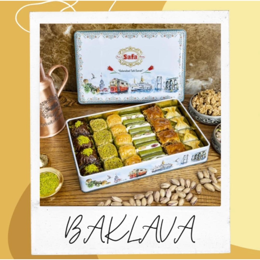 Mix Baklava Original Turki (Makanan Import Turki) 500gr