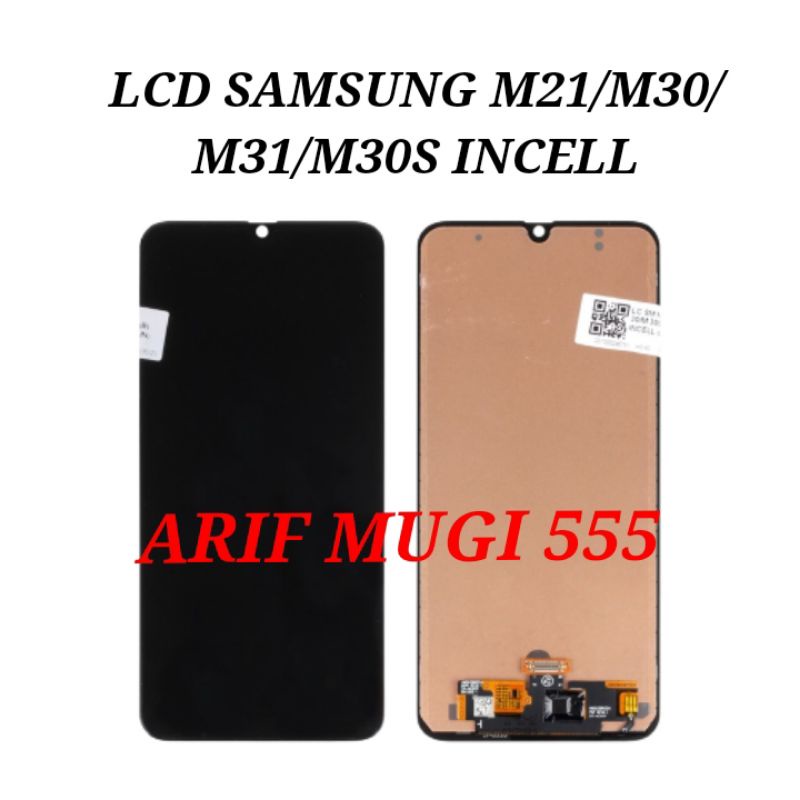 Lcd Touchscreen Samsung Galaxy M21/Lcd Samsung M30/Lcd Samsung M31/Lcd Fullset Samsung A30S Incell Original