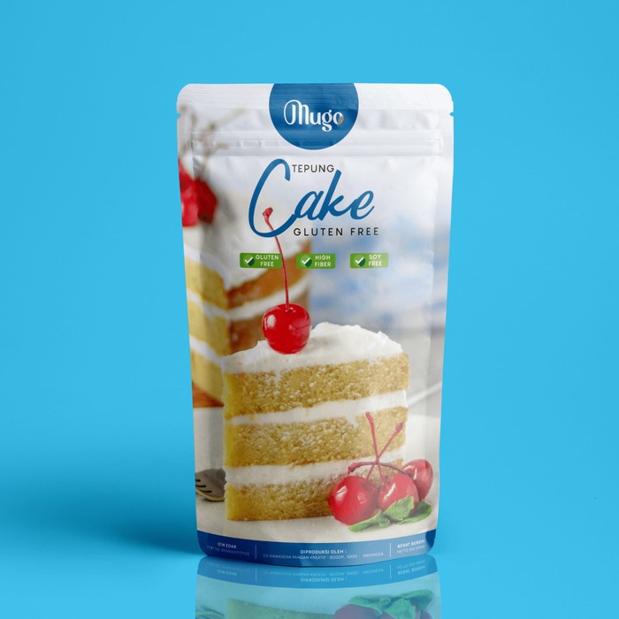 

MURAH Mugo, Tepung Cake Kue Gluten Free Alami Lokal 250gr Premiks