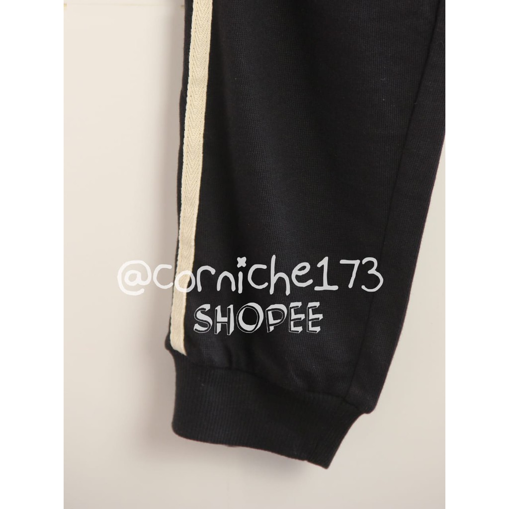 Corniche Sporty Jogger Black - TS39182