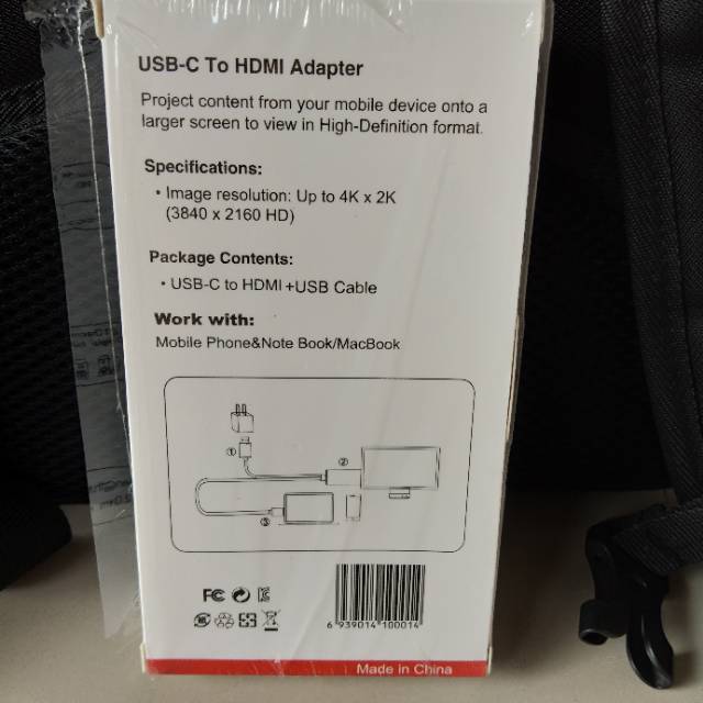 Kabel Type-C to HDMI + USB 2Meter