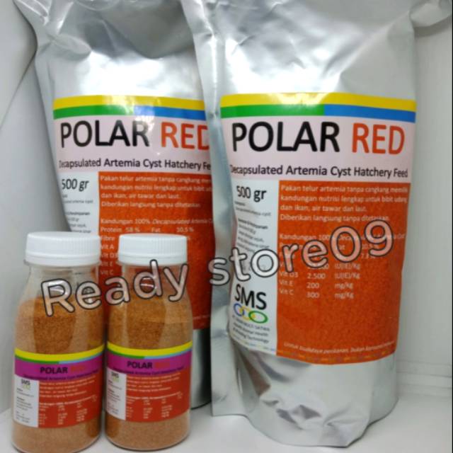 POLAR RED 50 GR BY SMS - ARTEMIA INSTANT