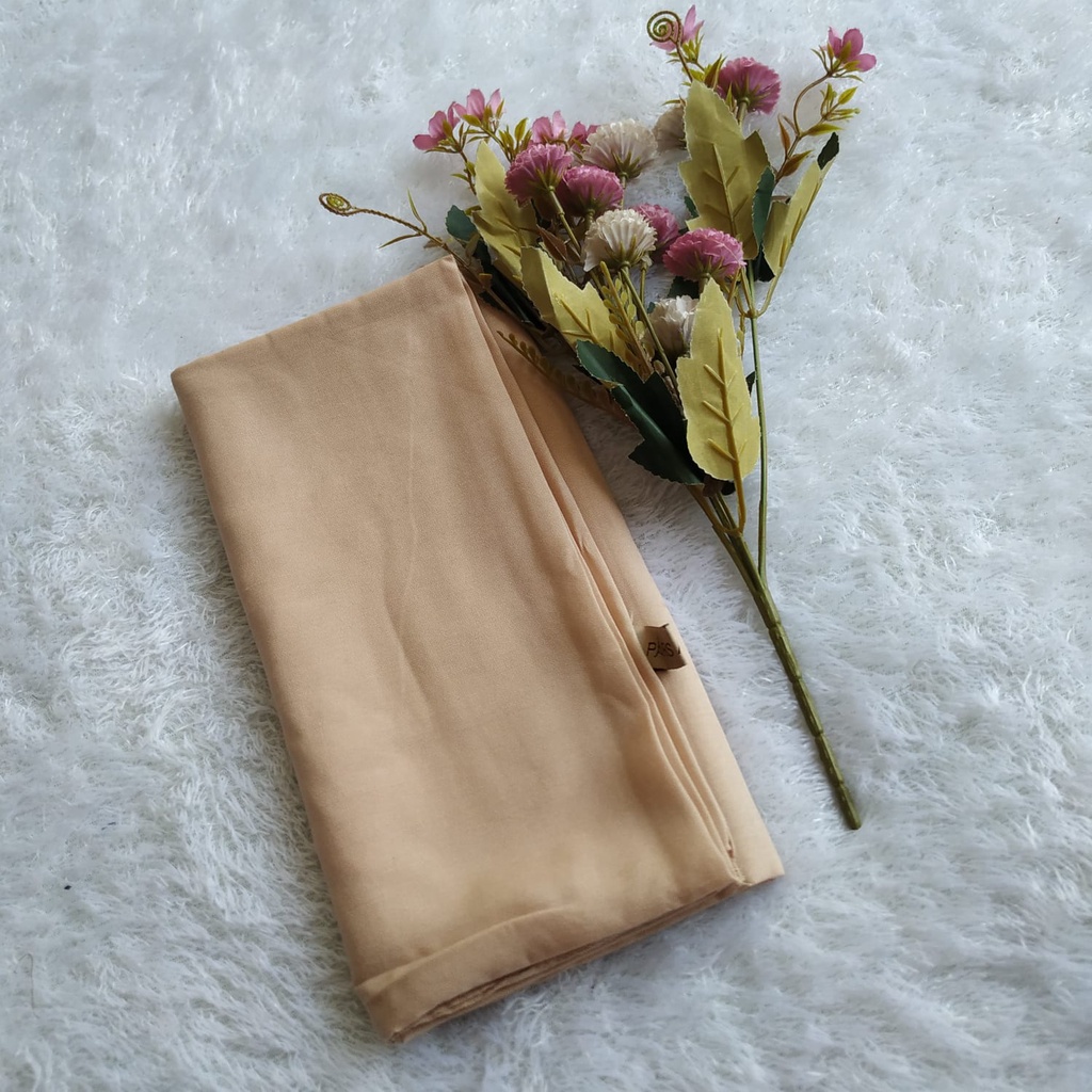 PARIS PREMIUM PARIS AMOUR HIJAB SEGI EMPAT-peanut