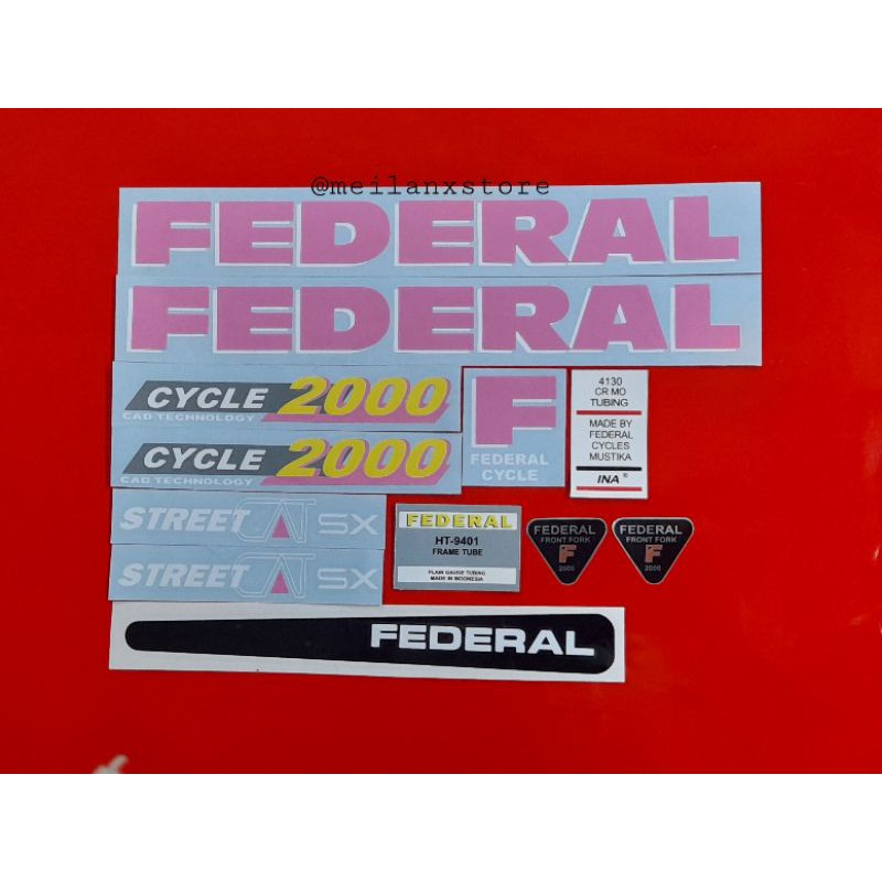 

Stiker Sepeda street cat sx