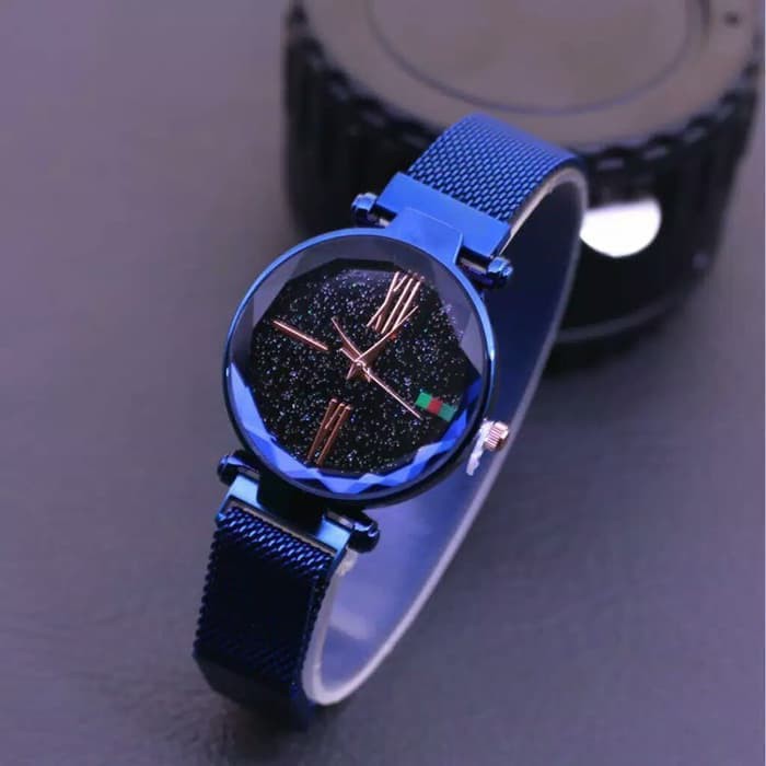 Jam Tangan Wanita Gucci Magnet - Free Box - WARNA BIRU