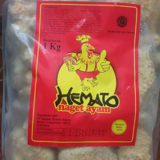 

HEMATO NUGET AYAM ORIGINAL 1KG