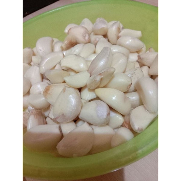 Jual Bawang Putih Kupas 1kg Shopee Indonesia