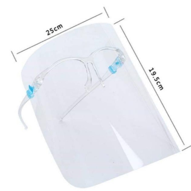 Face Shield Kacamata impor/Face Shield Kacamata / Face Shield Nagita/