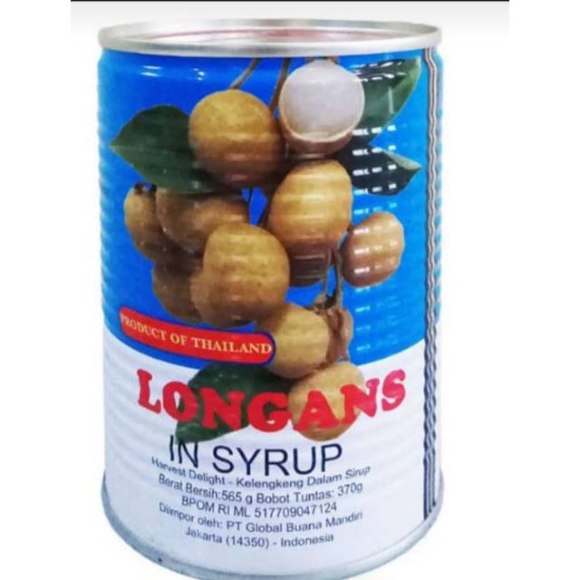

Longans in syrup