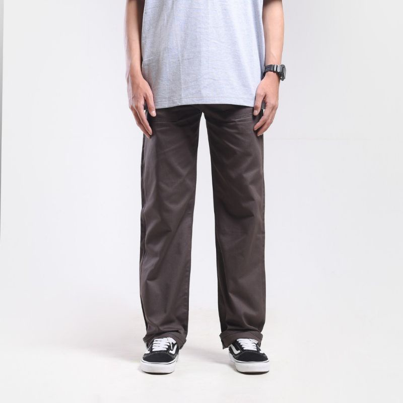 Terlaris ! Celana Chino panjang pria original Reguler standar bahan tebal / Celana Chino standar Reguler non streacth original invande / Bayar di tempat celana pria