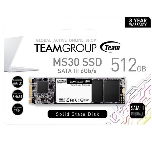 Team SSD Msata M.2 2280 MS30 512GB - 512 GB M2 TM8S7512G0C101 /SSD 256