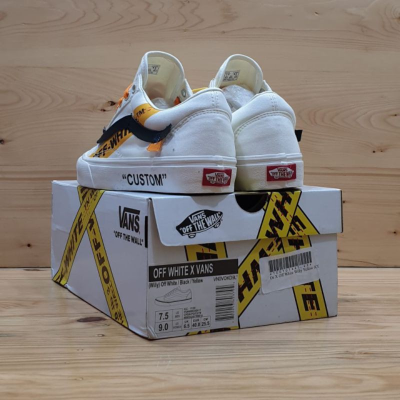 Vans Oldskool X Off White Willy Yellow