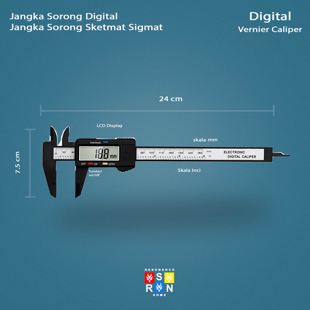 Jangka Sorong Digital | Jangka Sorong Magnet Digital | Digital Vernier Caliper