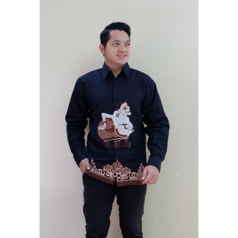 kemeja batik Solo Asli harga online murah semar ireng