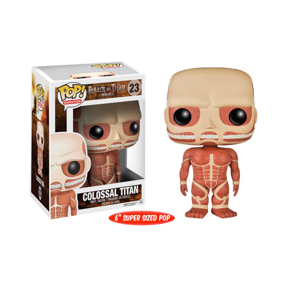Funko Pop  Vinyl Attack on Titan   Colossal Titan   4361  Diskon