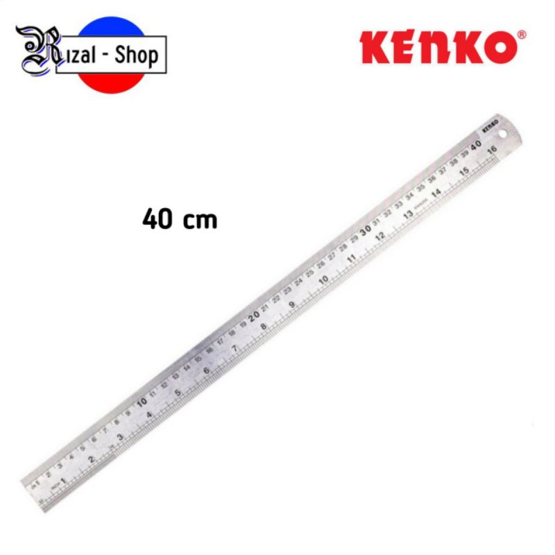 

Penggaris Besi Stainless Steel 40 cm Kenko