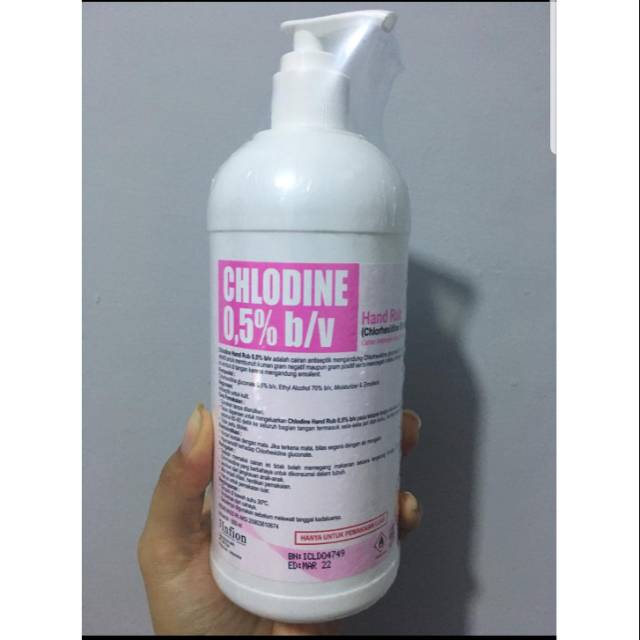 CHLODINE HAND RUB