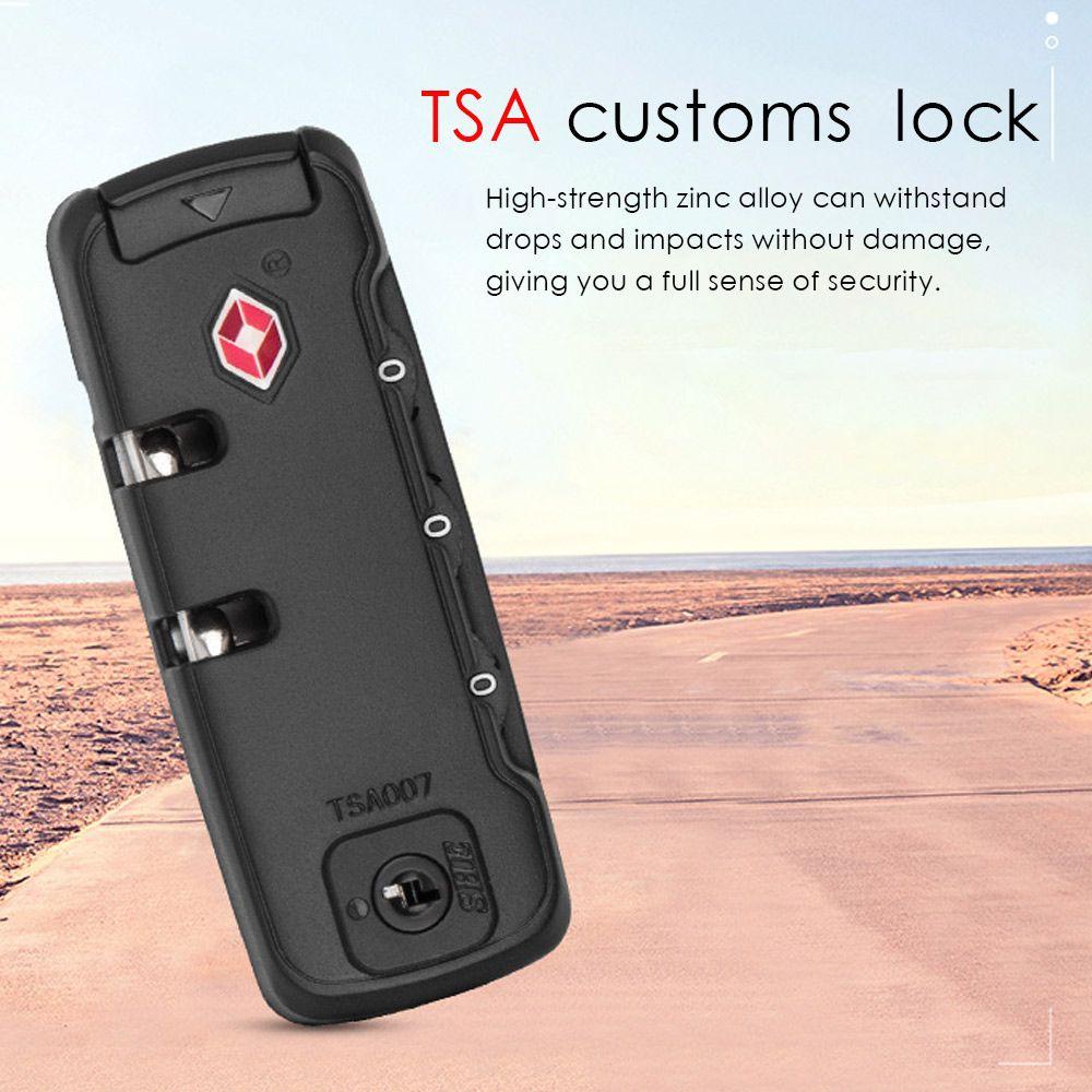 SUYO Tsa Customs Lock Koper Portable Anti Maling Tahan Cuaca Aman Code Lock