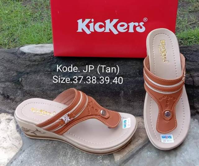 SANDAL KICKERS Wanita Wedges Japit JP