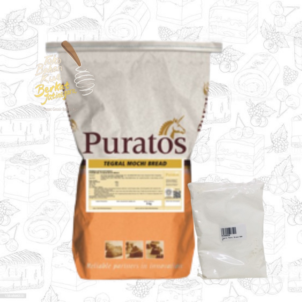 

TEGRAL MOCHI BREAD PURATOS REPACK 500GR / TEPUNG PREMIX