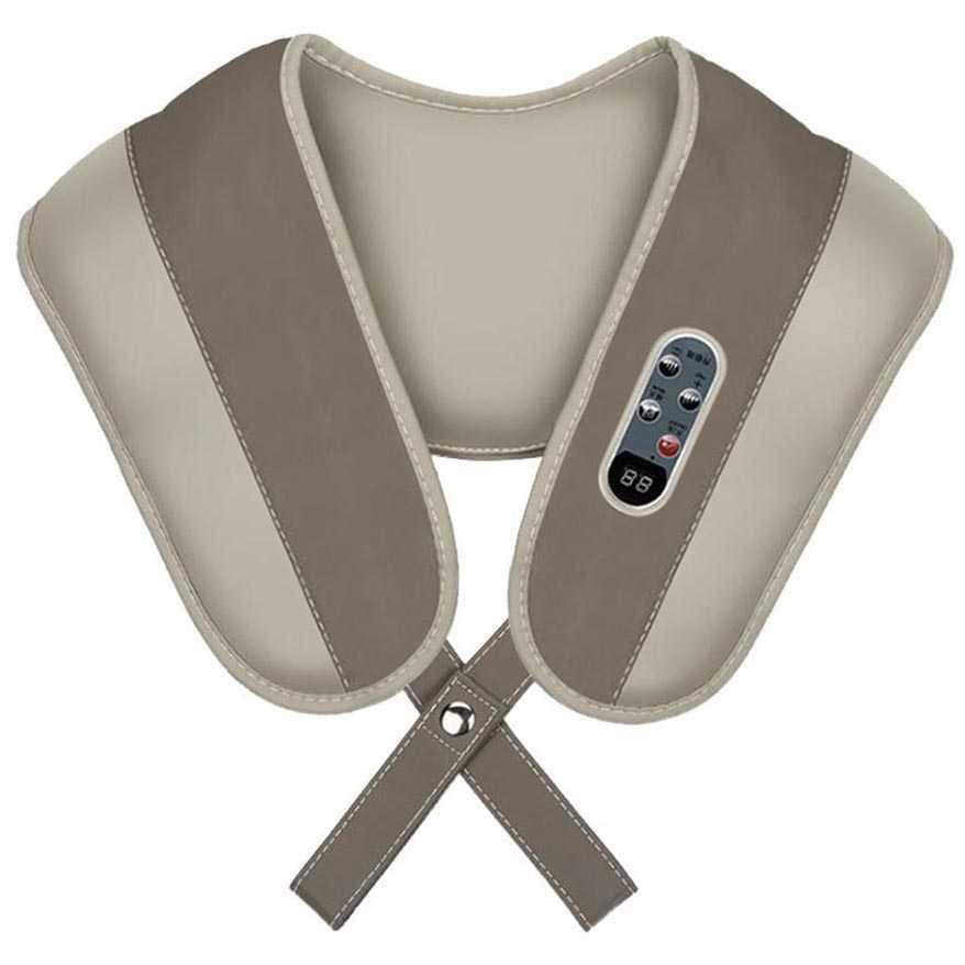 Alat Simulasi Pijat Elektrik Cervical Massage Shawl - A194 - Gray