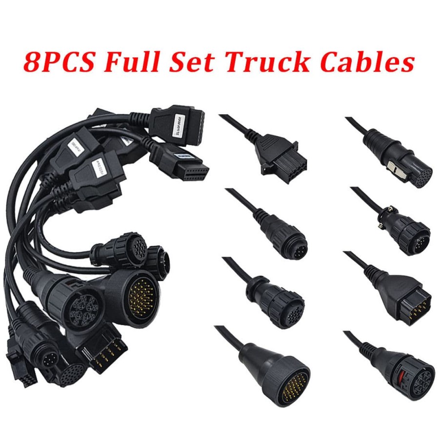 Delphi DS150E Autocom Complete Set Truck Adapter Cables
