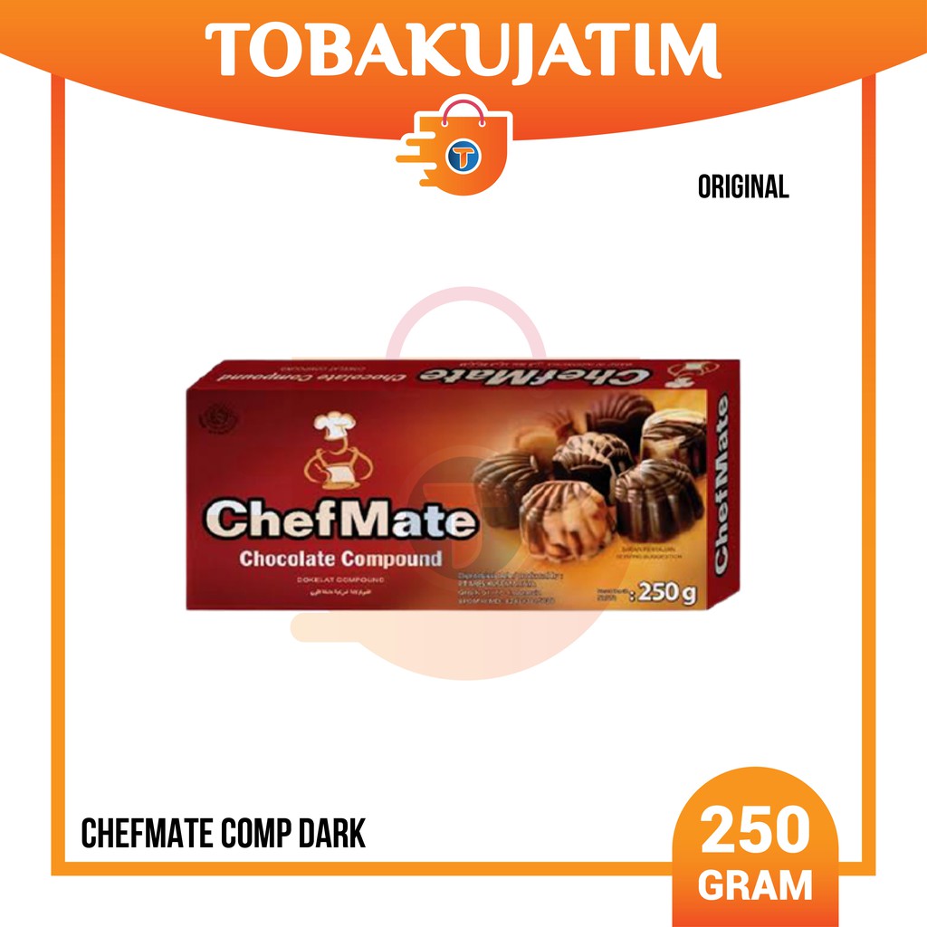 

CHEFMATE DARK COMPOUND 250gr ORI coklat batang