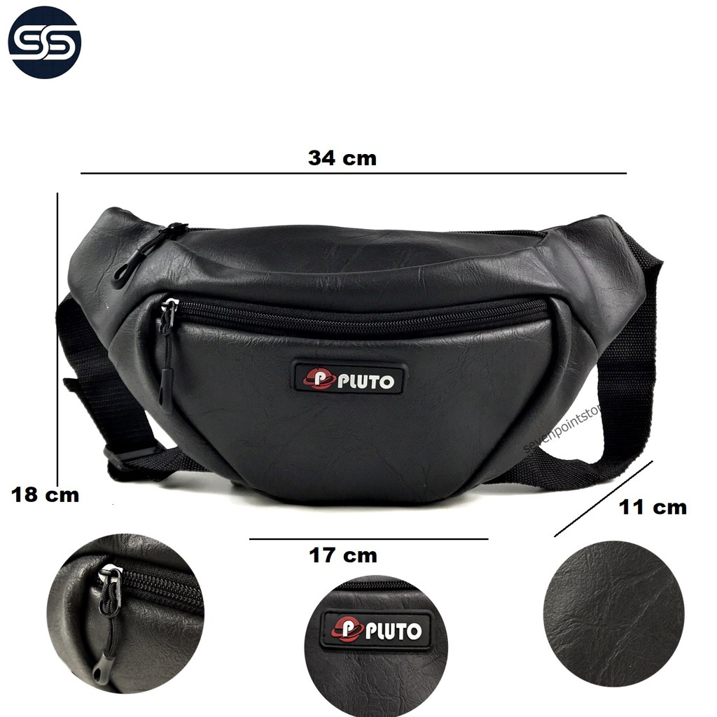 WAISTBAG DISTRO PRIA ANTI AIR - TAS SELEMPANG PRIA PLUTO ORIGINAL- SELEMPANG PRIA WANITA