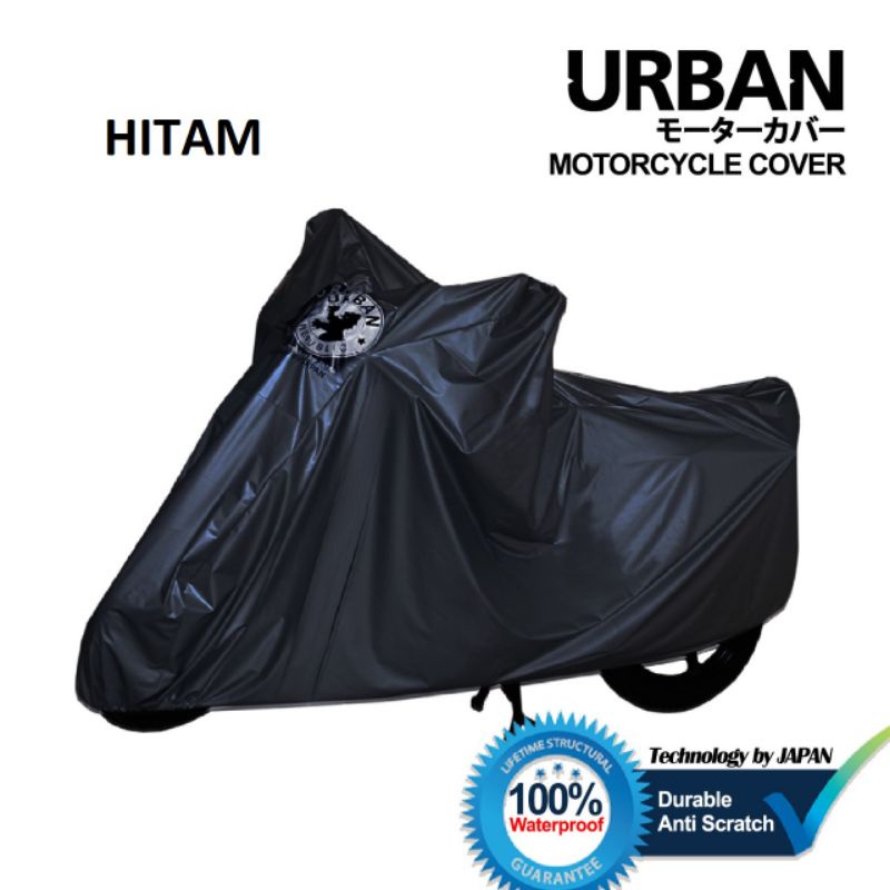 Cover Sarung Selimut Motor URBAN Motor Waterproof Dirty Bike Super Jumbo Moge motor gede klx trail ninja r rr ninja 250 cbr